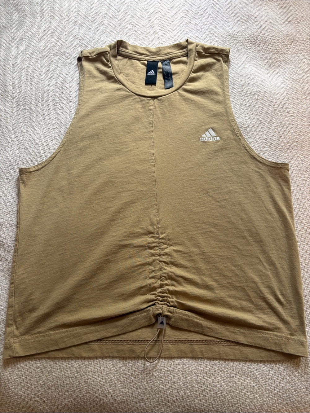 Adidas 100% cotton tank top